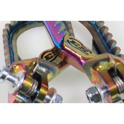 Repose pied titane S3 Curve Punk Rainbow