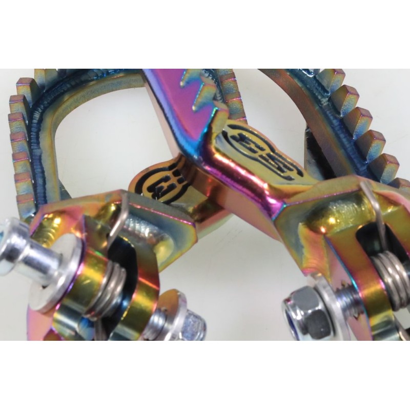 Repose pied titane S3 Curve Punk Rainbow