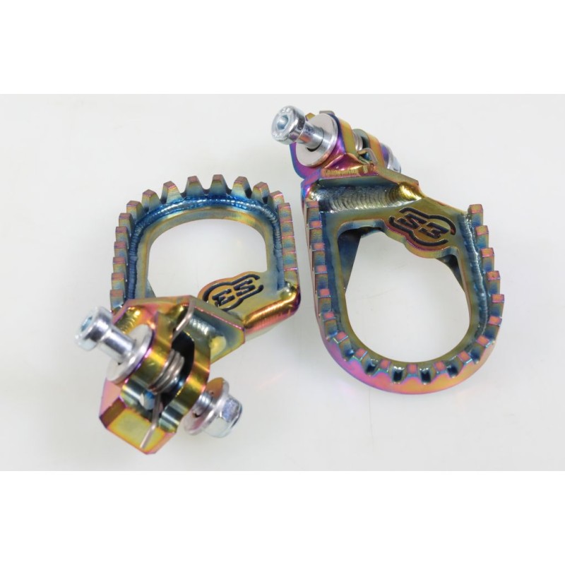 Repose pied titane S3 Curve Punk Rainbow