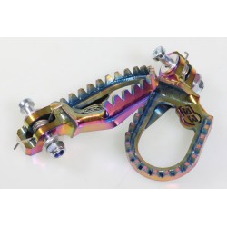 Repose pied titane S3 Curve Punk Rainbow