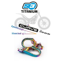Repose pied titane S3 Curve Punk Rainbow