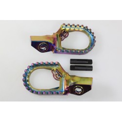 Repose pied titane S3 GASGAS 2023-2025 Curve Punk Rainbow