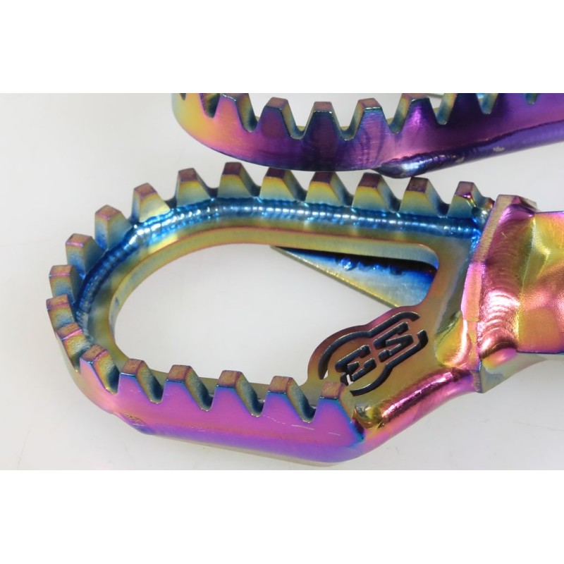 Repose pied titane S3 GASGAS 2023-2025 Curve Punk Rainbow