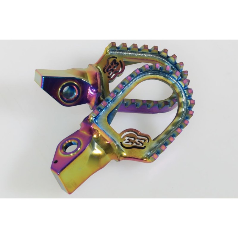 Repose pied titane S3 GASGAS 2023-2025 Curve Punk Rainbow