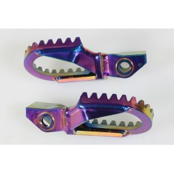 Repose pied titane S3 GASGAS 2023-2025 Curve Punk Rainbow