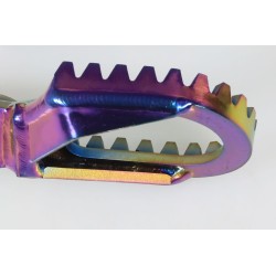 Repose pied titane S3 GASGAS 2023-2025 Curve Punk Rainbow