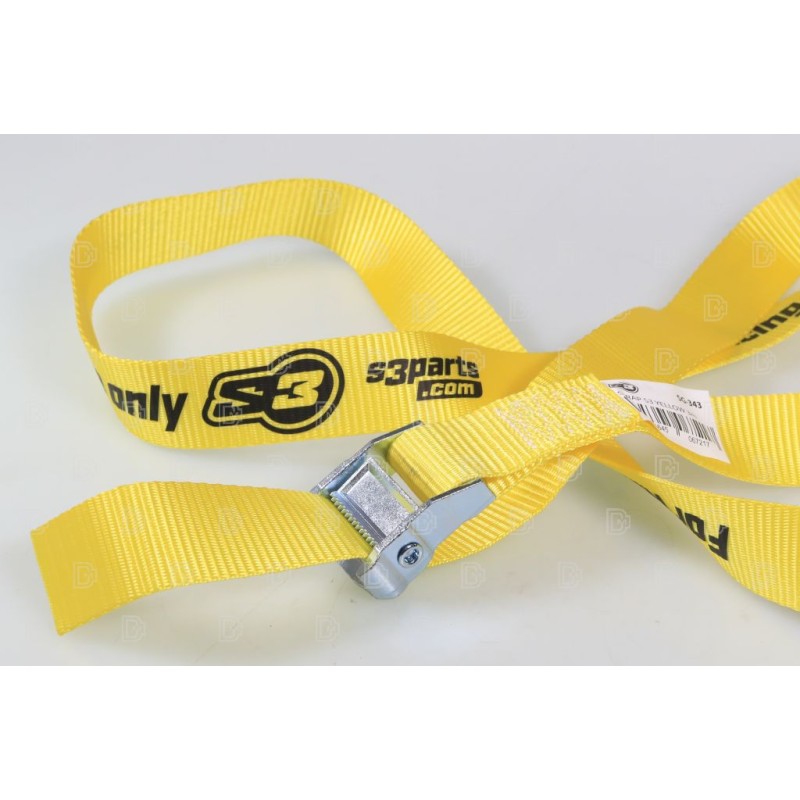 Sangle simple S3 jaune 3m