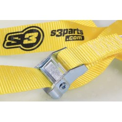 Sangle simple S3 jaune 3m
