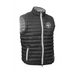 Doudoune S3 light sans manche noir/gris