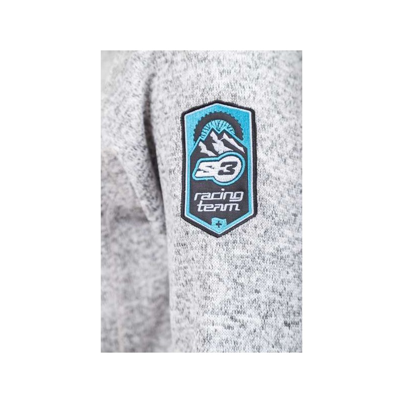 Gilet zippé S3 alp gris
