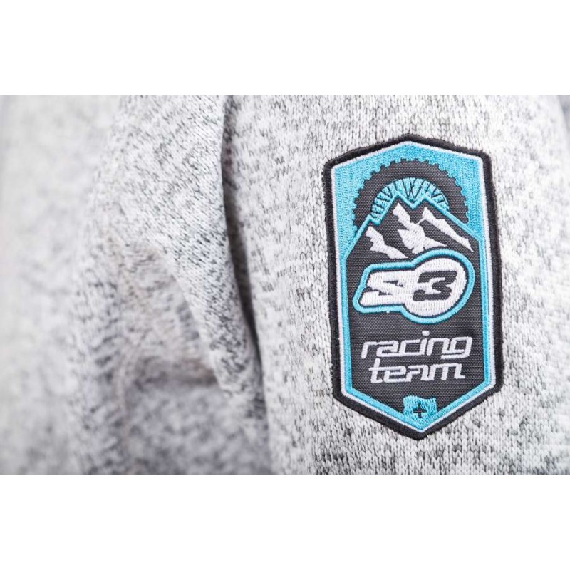 Gilet zippé S3 alp gris