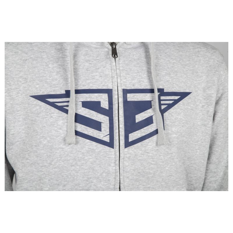 Gilet zippé à capuche S3 Racing Team gris
