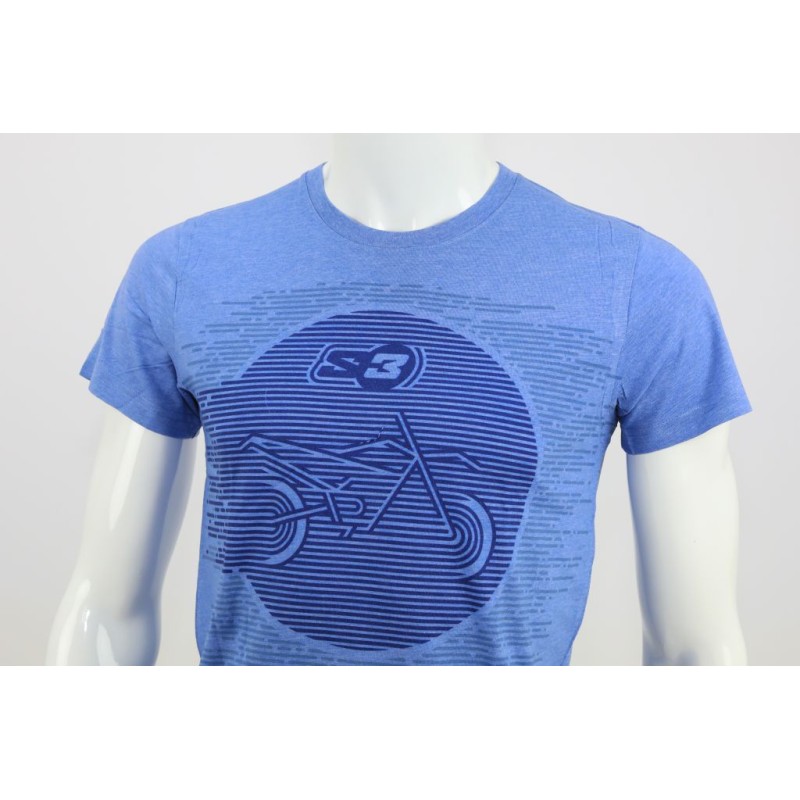 Tee shirt S3 line bleu