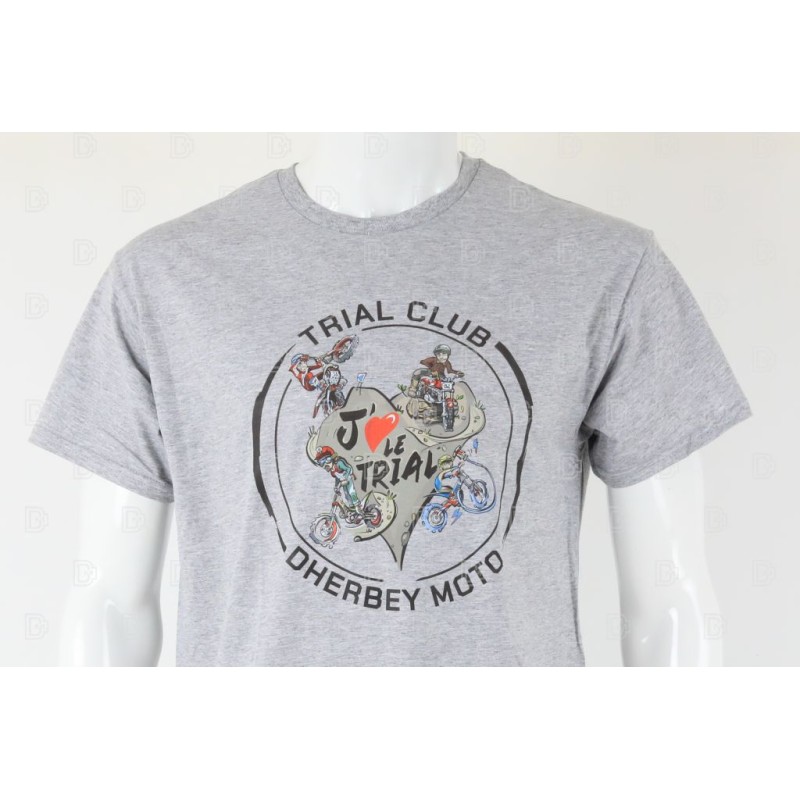 Tee shirt S3 édition limitée Trial Club/Dherbey moto