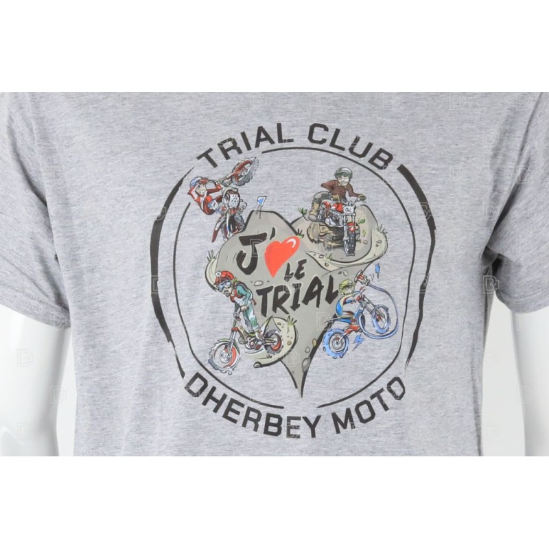 Tee shirt S3 édition limitée Trial Club/Dherbey moto
