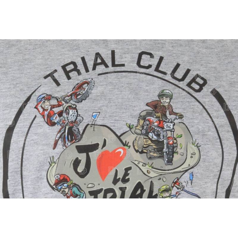 Tee shirt S3 édition limitée Trial Club/Dherbey moto