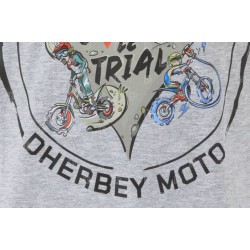 Tee shirt S3 édition limitée Trial Club/Dherbey moto