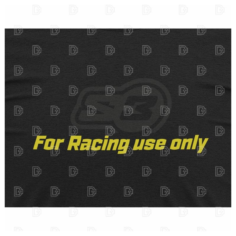 Tee-shirt S3 For Racing Use Only