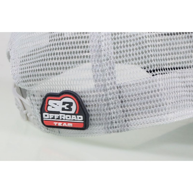 Casquette S3 Offroad Team bleu/rouge