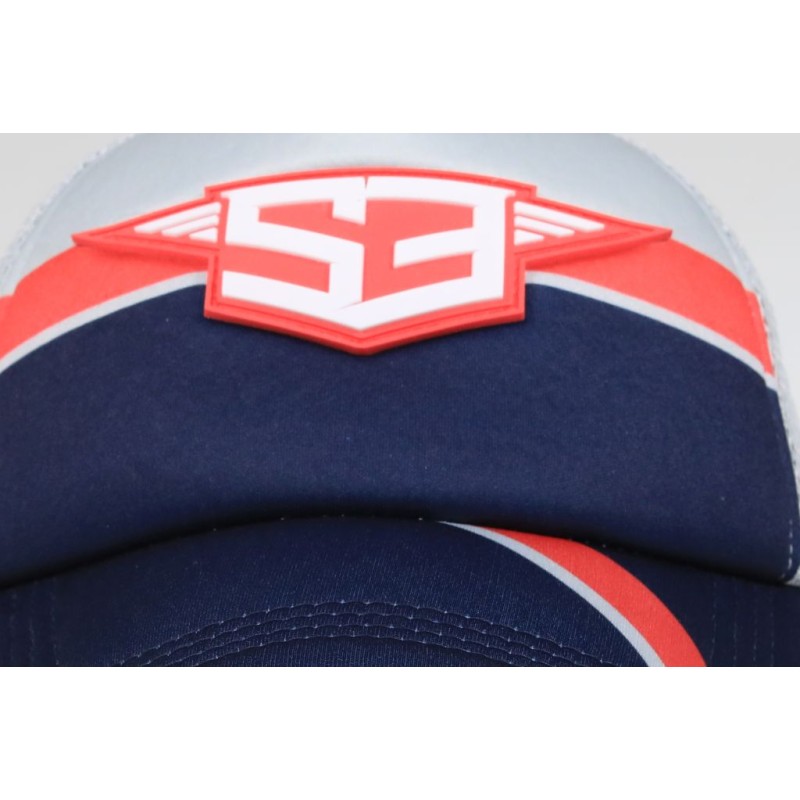 Casquette S3 Offroad Team bleu/rouge