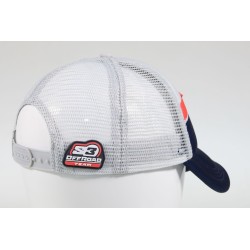 Casquette S3 Offroad Team bleu/rouge