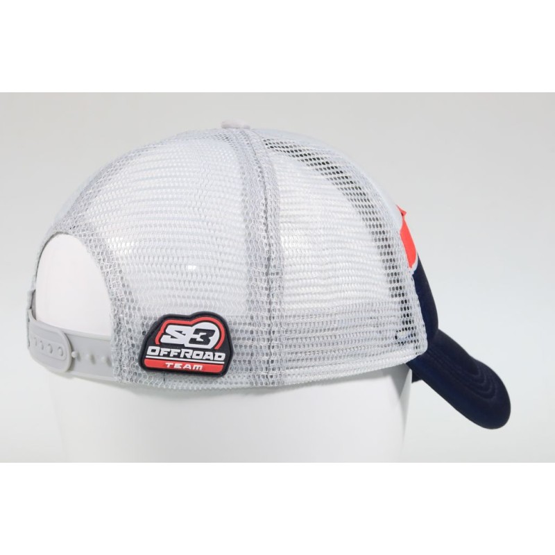 Casquette S3 Offroad Team bleu/rouge