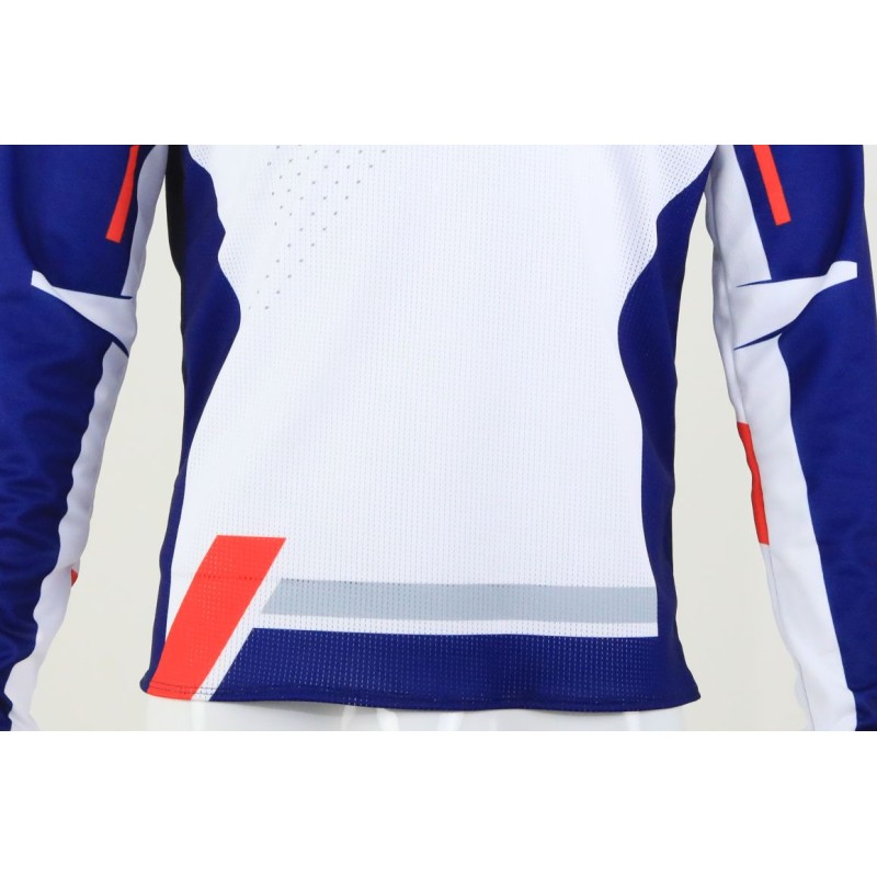 Maillot S3 pilot 01 bleu/blanc/rouge