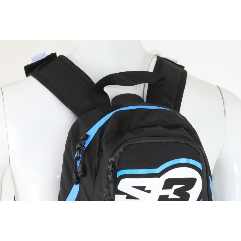 Sac à dos d'hydratation S3 O2 max 15L noir/bleu