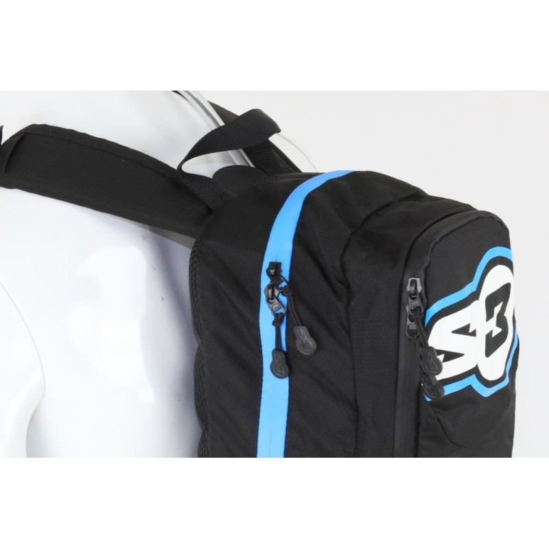 Sac à dos d'hydratation S3 O2 max 15L noir/bleu