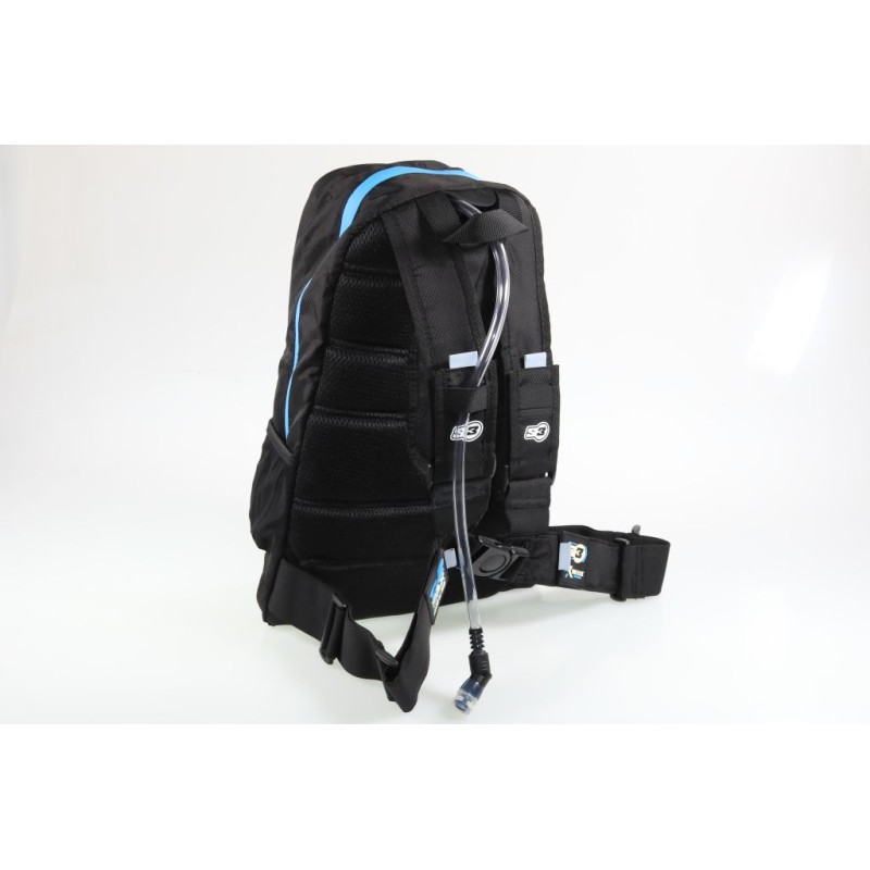 Sac à dos d'hydratation S3 O2 max 15L noir/bleu
