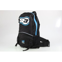 Sac à dos d'hydratation S3 O2 max 15L noir/bleu