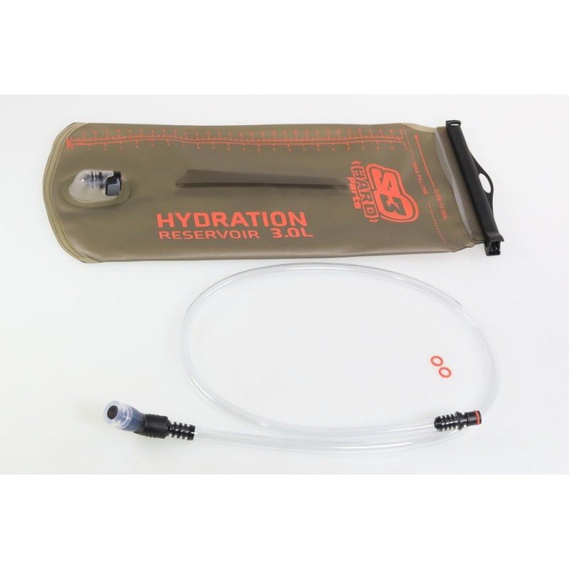 Sac à dos d'hydratation S3 O2 max 15L noir/bleu
