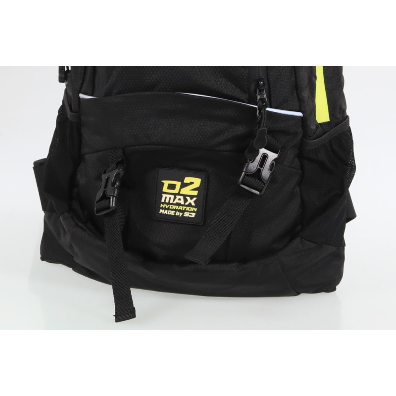 Sac à dos d'hydratation S3 O2 max 15L noir/jaune