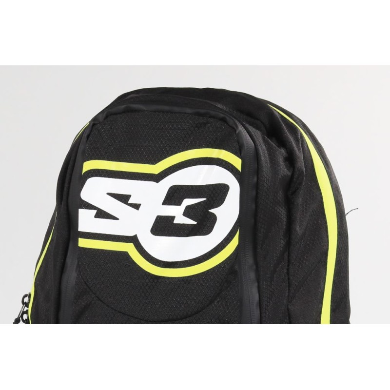 Sac à dos d'hydratation S3 O2 max 15L noir/jaune