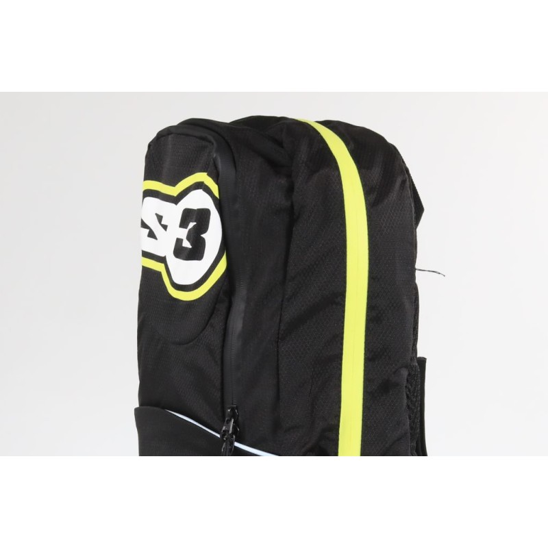 Sac à dos d'hydratation S3 O2 max 15L noir/jaune