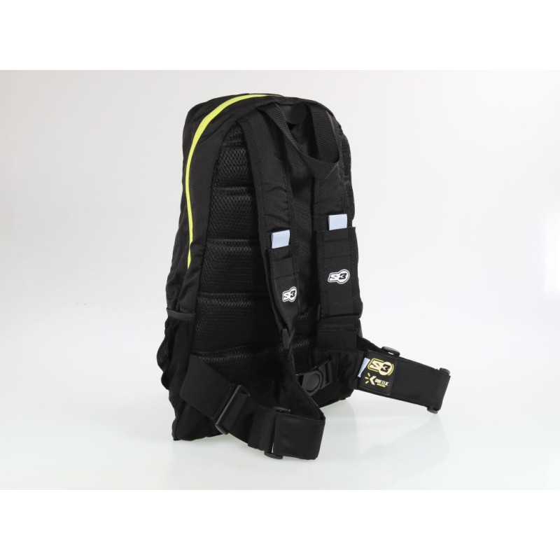 Sac à dos d'hydratation S3 O2 max 15L noir/jaune