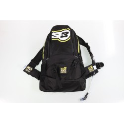 Sac à dos d'hydratation S3 O2 max 15L noir/jaune