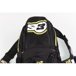 Sac à dos d'hydratation S3 O2 max 15L noir/jaune