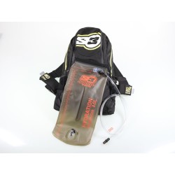 Sac à dos d'hydratation S3 O2 max 15L noir/jaune