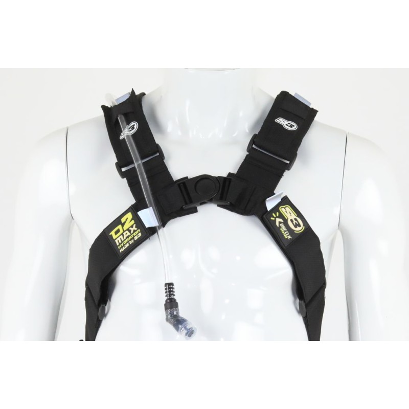 Sac à dos d'hydratation S3 O2 max 15L noir/jaune