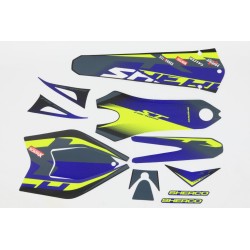 Kit autocollant SHERCO 2024 partie plastique