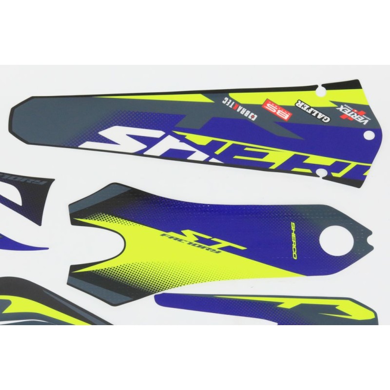 Kit autocollant SHERCO 2024 partie plastique