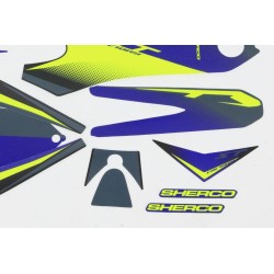 Kit autocollant SHERCO 2024 partie plastique