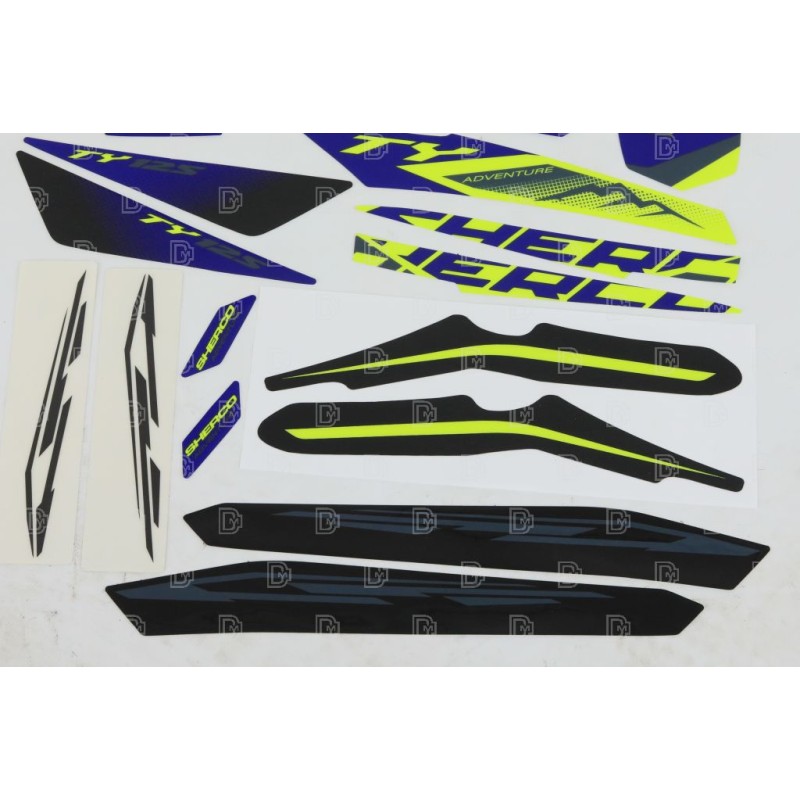 Kit autocollant SHERCO 2024-2025 ty 125 édition limited
