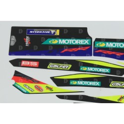 Kit autocollant SHERCO 2025 RAGA partie cycle