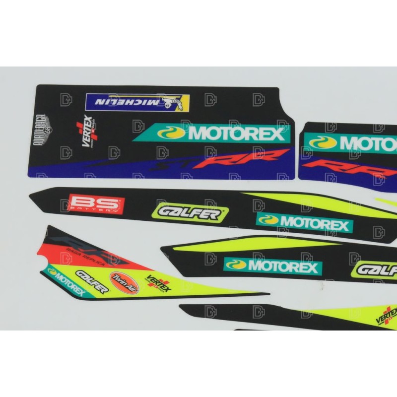 Kit autocollant SHERCO 2025 RAGA partie cycle
