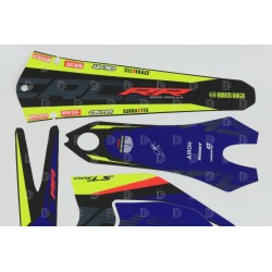 Kit autocollant SHERCO 2025 RAGA partie plastique