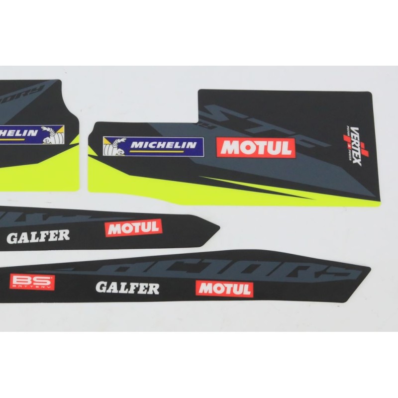 Kit autocollant SHERCO 2025 partie cycle