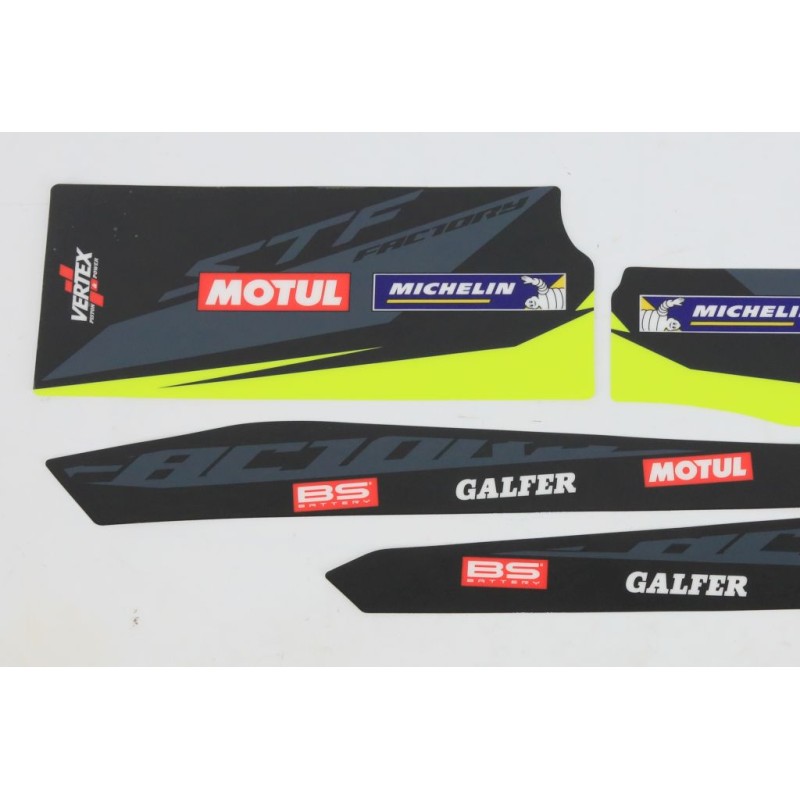 Kit autocollant SHERCO 2025 partie cycle