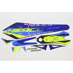 Kit autocollant SHERCO 2025 partie plastique